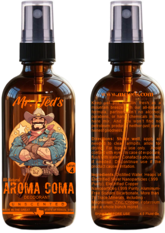 Mr. Jed's Aroma Coma Deodorant 4 oz.