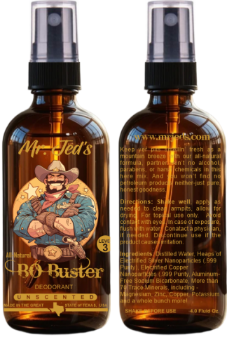 Mr. Jed's BO Buster Deodorant 4 oz.