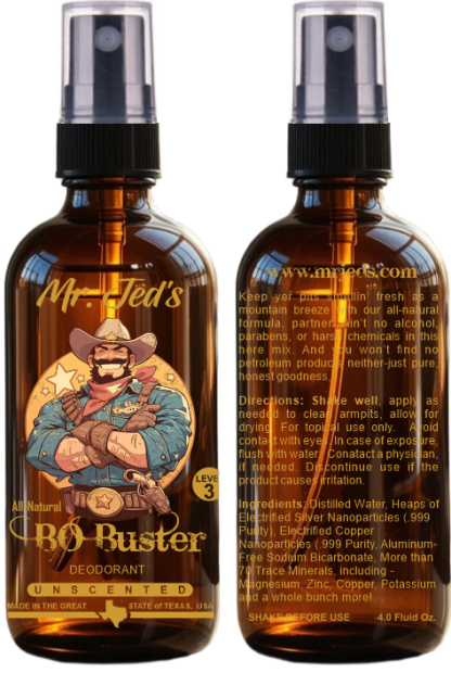 Mr. Jed's BO Buster Deodorant 4 oz.