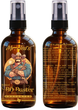 Mr. Jed's BO Buster Deodorant 4 oz.
